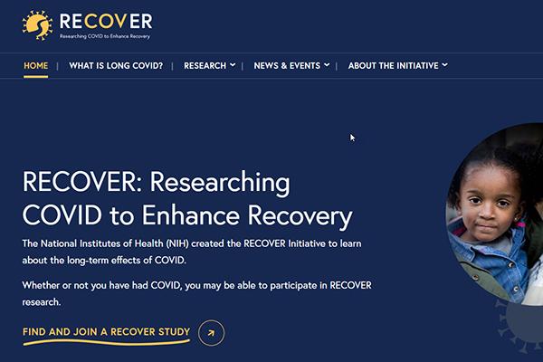 Los NIH crearon la iniciativa RECOVER para aprender más sobre esta afección, llamada COVID persistente. Obtenga más información y regístrese para recibir actualizaciones por correo electrónico sobre los resultados de la investigación.